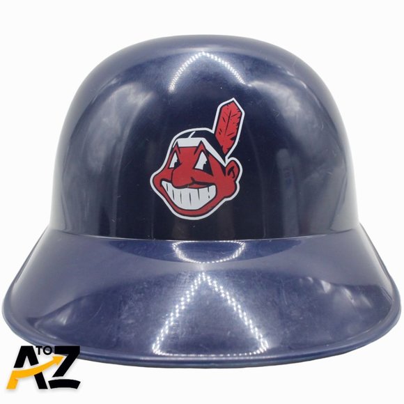 Vintage Indians Chief Wahoo / Jim Thome 25 MLB Baseball Plastic Batting Helmet - Picture 7 of 10